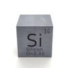 Elemental Specimen Silicon Si (Polycrystalline Block, 3.5 oz (100 g)