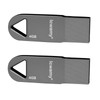 lcwamy 4GB USB Stick 2 Pack Flash Drive Pack Bulk