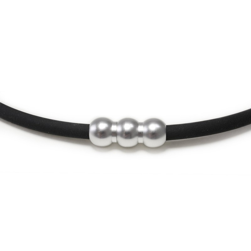 Elg Synapse Necklace (ZERO) Black x Silver EGSZN116 M (49