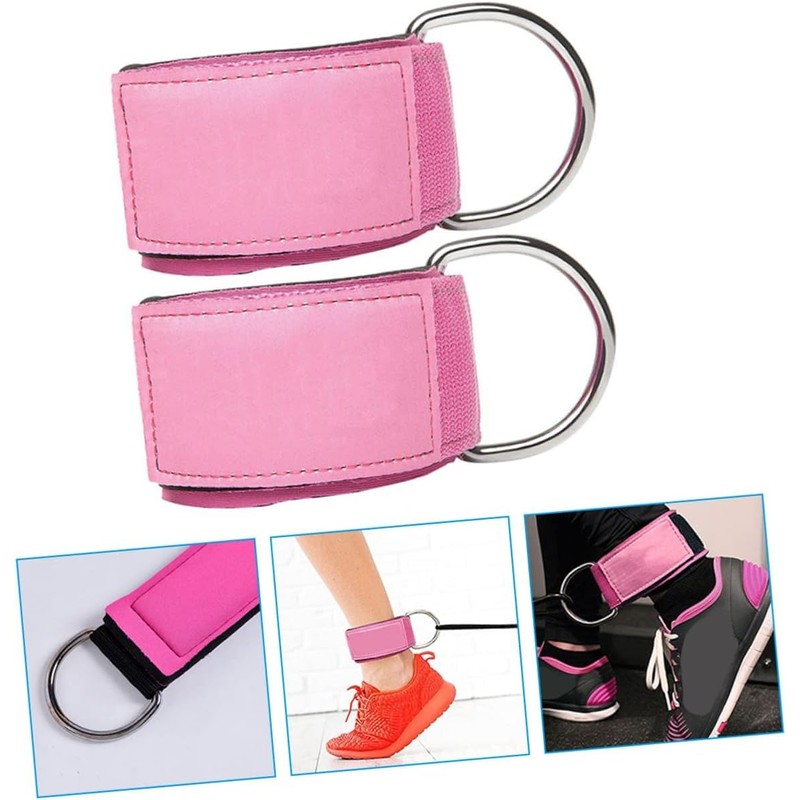 Ankle Strap for Cable Machines and Resistance Bands,1Pair Adjustable Ankle