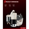 Torchbeam 11383N Alternator Compatible with Charger 2008-2010 Chrys1-er 300 2008-2010