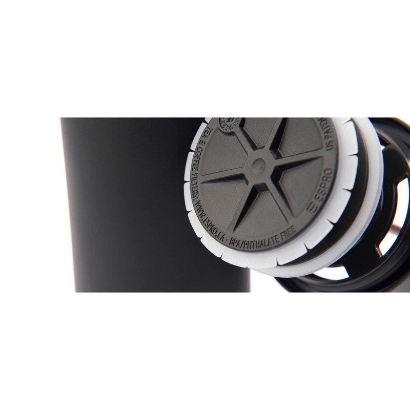 Espro Tea Travel Press, Stainless Steel, 12 oz (Tea Filter,