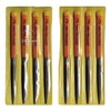 Tsubosan HA00803 File Set of 8 Half-Round Fine