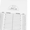 Hapivida Growth Height Chart Baby Height Chart Roll-Up Precision Height