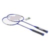 SG8010 2 Player Badminton Racquets Set Lightweight Fiber Double Rackets
