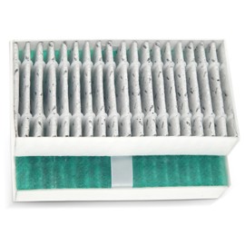 BOXOB 2pcs 3D Printer Air Filter Compatible with Adventurer 5M / 5M PRO, 3D Printer Accessories Filter Replacement Parts