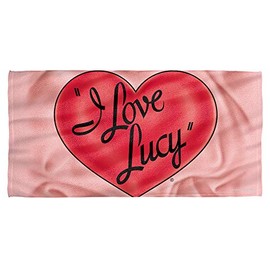 Trevco I Love Lucy 3D Logo Towel (30x60)