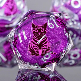 Resin Sharp Edge Polyhedral Dice