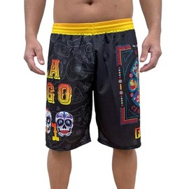 Footex Beach Volley Meer Strand Padel Shorts, Hola Amigo¡, S