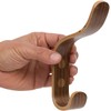 Plywood Wall Hooks Set of 4 Wood Coat Hooks Hanging