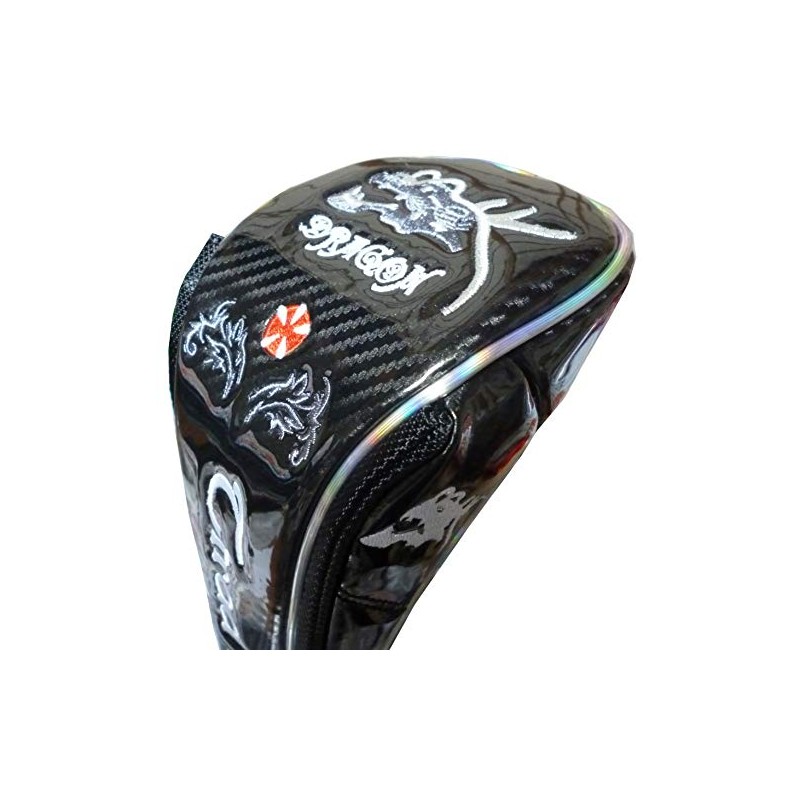 Dragon Dragon Magnetic Driver Golf Headcover (Black, For Driver)