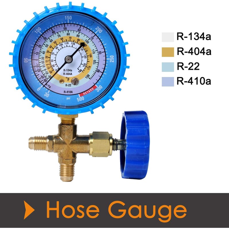 R410a Recharge Kit AC Charging Hose, R134a R22 R404a R410a