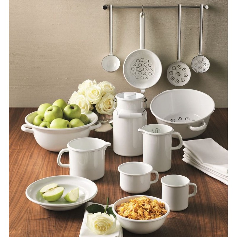 Riess, 0307-033 Ladle, Classic White, Diameter 7 cm, Height 6.5