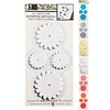 Better Home 12 Sun Flower Shape Bathtub/Shower Appliques Safety Non