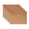 VANRA Kraft String Envelope File Folder Project Pockets File Jacket