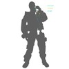 COMMIXC Walkie Talkie Earpiece, 2.5mm/3.5mm 2-Pin Covert Air Acoustic Tube