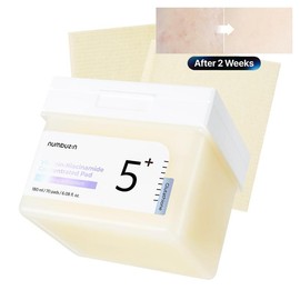 Numbuzin - No.5+ Glutathione Vitamin Concentrated Toner Pads (70 pads) | DUAL-SIDED, TWO-STEP TONER PAD EXFOLIATES, THEN BRIGHTENS
