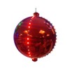 Celebrations Lighted Ornament RED 6"