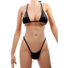 Black Microkini - Knots for Better Support - Size 6-12