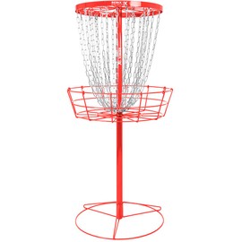 Remix Deluxe Practice Basket for Disc Golf - Red
