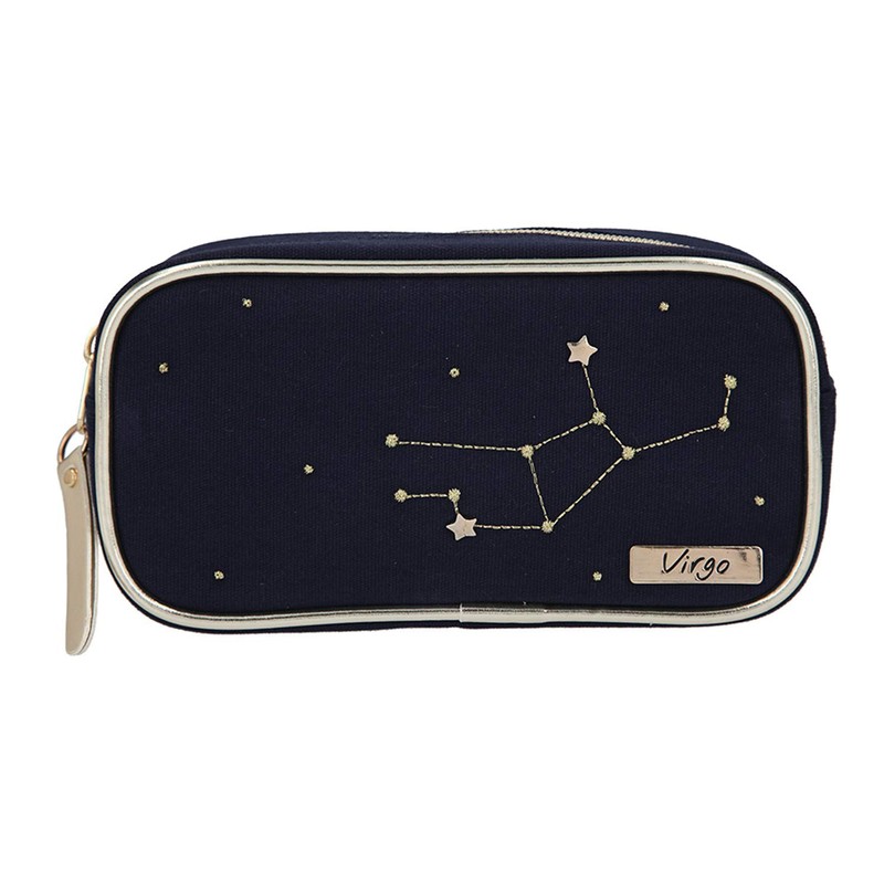 Depesche TOPModel 10861-030 Cosmetic Bag Dark Blue Decorated with the