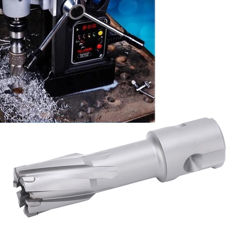 Core Drill Bit Universal Shank Cemented Carbide Steel Plate Deep