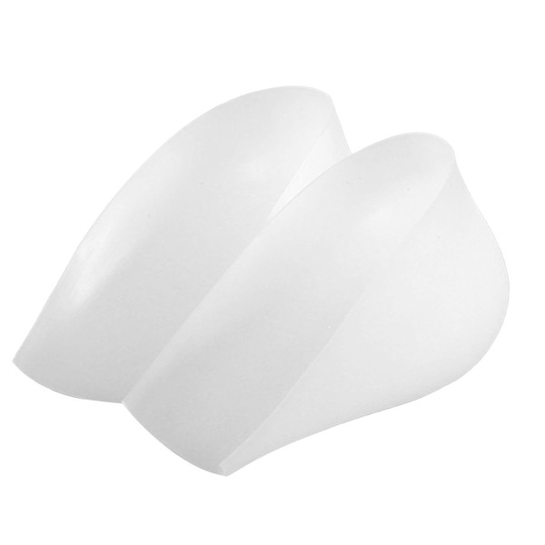 Concealed Height Increase Insoles with Transparent Silicone Footbed Enhancers, Universal