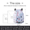 Risefit Waterproof Drawstring Backpack, Swimming Travelling Shopping Gym Bag Nylon