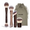 Maange Set De Brochas Maquillaje Profesional Alto Nivel 4pcs Color