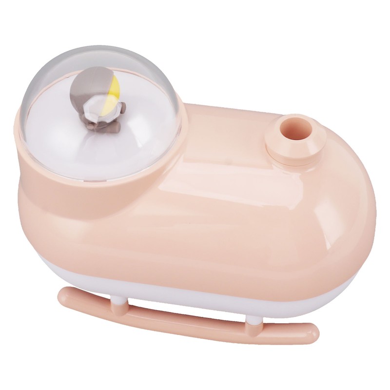 Small Humidifier Desktop Humidifier Cartoon Astronaut Train Colorful Lighting USB