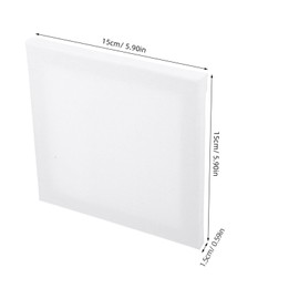 jojofuny 5pcs Art Canvases for Painting Canvas Panels Unfinished Painting Boards