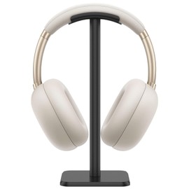 Hnvdkln Headphone Stand Detachable Headset Stand Universal Headphone Holder Space Saving Earphone Stand for Desk for Most Wired and Wireless Headphones (Black)