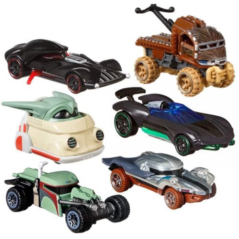 Hot Wheels Character Cars, The Child, Vehículo de Juguete para