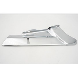 PSLER Rear Lower Belt Guard - Chrome Lower Belt Guard Cover Compatible with Touring Electra Glide Street Glide Road King Glide FLHT FLHX FLHR FLTR 2009-2025 (Chrome)