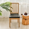 Kozuoan Dining Chair Covers,PU Waterproof Removable Dining Chair Covers, Polyurethane