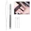 Hair Extension Threader, Pulling Loop Needle, Practical Pulling Needle, for