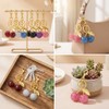 Gorgeous Cherry Bag Charm Set - Gold & Silver Keychain