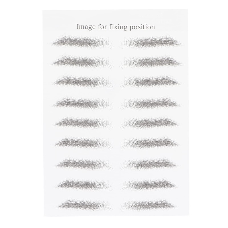 Eyebrow Tattoo Stencil, 6D Eyebrow Tattoo Sticker, Eyebrow Shaping Stencils,