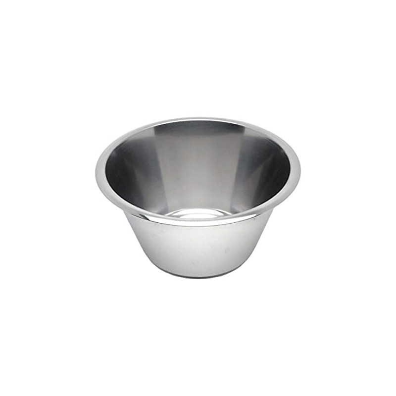 Genware 1020 Stainless Steel Swedish Bowl, 2 L Capacity