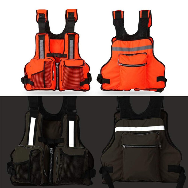 Life Jackets Adults Life Vest Adult Adjustable Canoe Kayak Dinghy