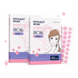 Parches Hidrocoloides Estrella Acne 2 Cajas 80 Pzs