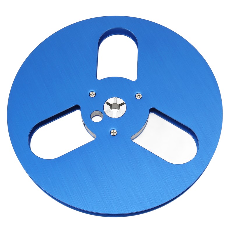 1/4 7 Inch Empty Reel 3 Hole Aluminum Alloy Opening