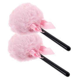 Baluue Setting Powder Puff 2 Pcs Makeup Women's Loose Powder Pads Safe Comfortable Material