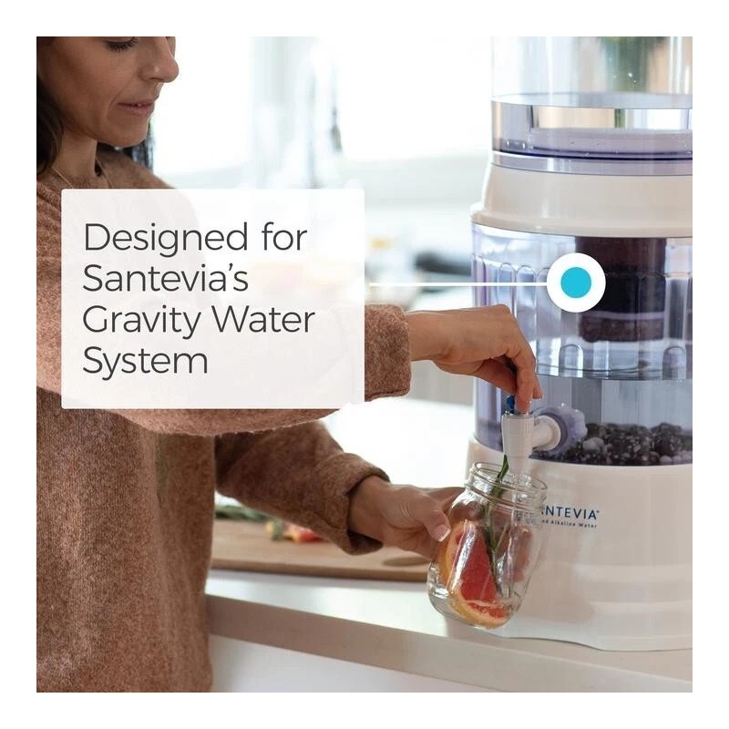 Santevia Alkaline Gravity Water System Main Filter-Fluorid