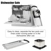 Premium Grade Stainless Steel Spaetzle Maker with Comfort Grip Handle,