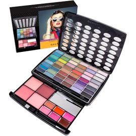 SHANY Cosmetics, Glamour Girl - Kit de Maquillaje, 48 Sombras / 4 Rubores / 2 Polvos