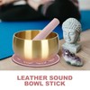 Pink Singing Bowl Mallet - Sound Bowl Striker for Meditation,