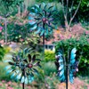 VEWOGARDEN 360° Outdoor Wind Spinner, Wind Sculpture Spinner with Metal