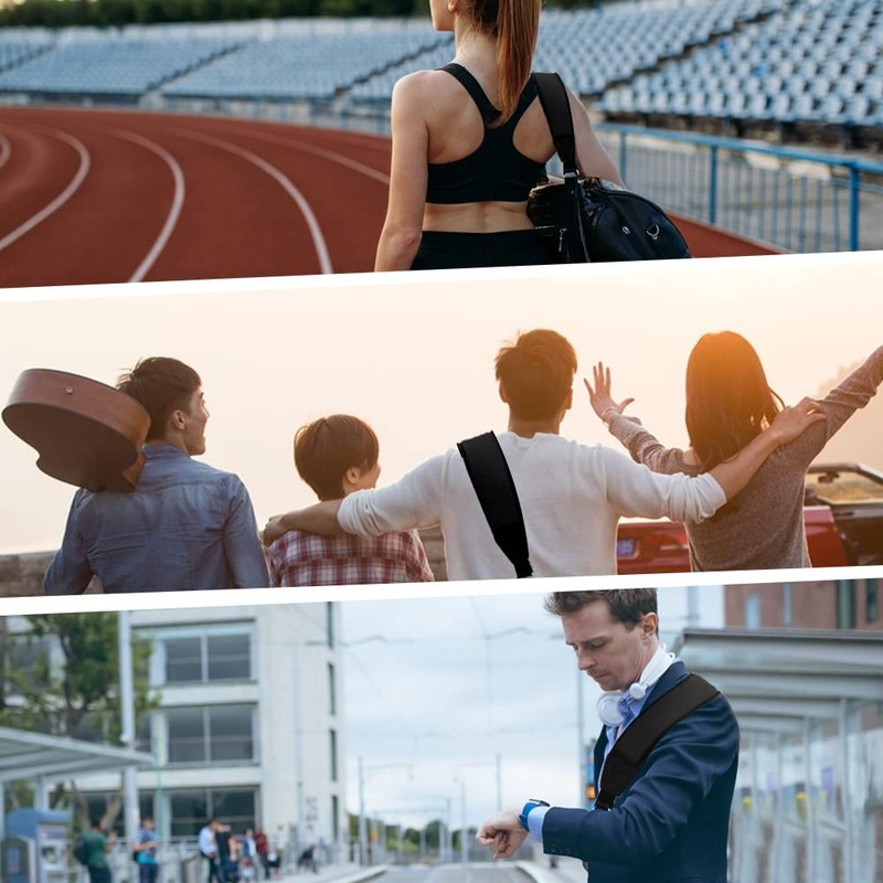 Big Teeth Golf Bag Shoulder Strap Single Padded Adjustable Universal