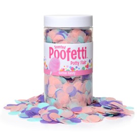 Poofetti Potty Flair - Scented Potty Training Party Toilet Confetti from PrimaStella (Cotton Candy Scent)